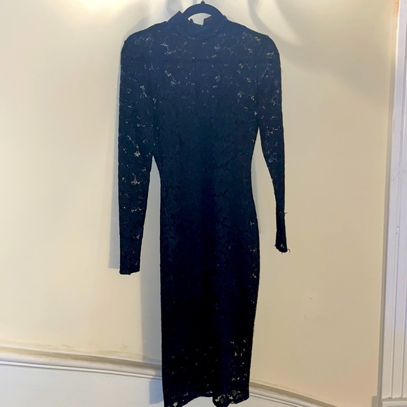 Chelsea 28 navy blue lace dress - Picture 1 of 2